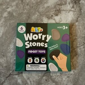 Worry Stones Fidget Toys - Multicolor Set